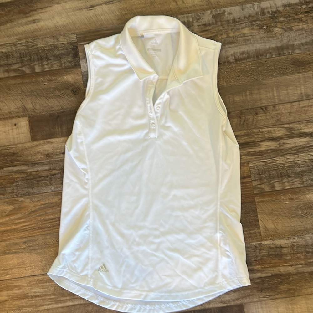 Women’s small adidas golf tank